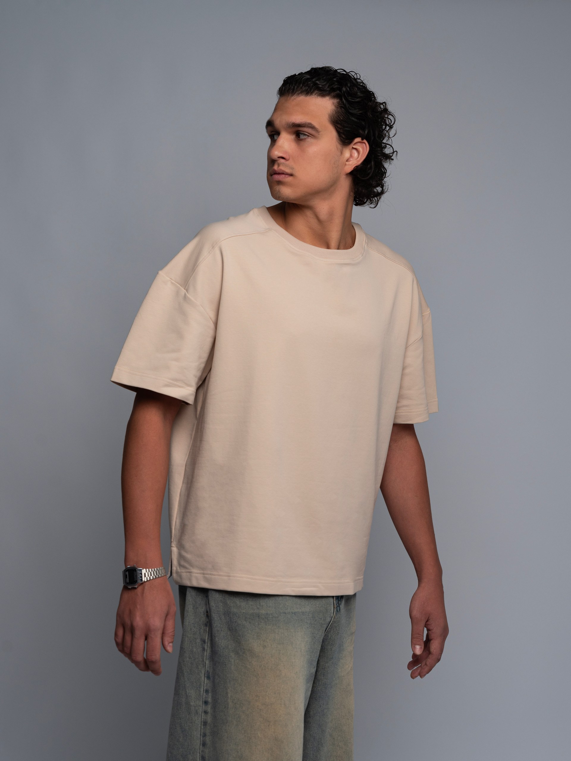 Футболка OVERSIZE BEIGE