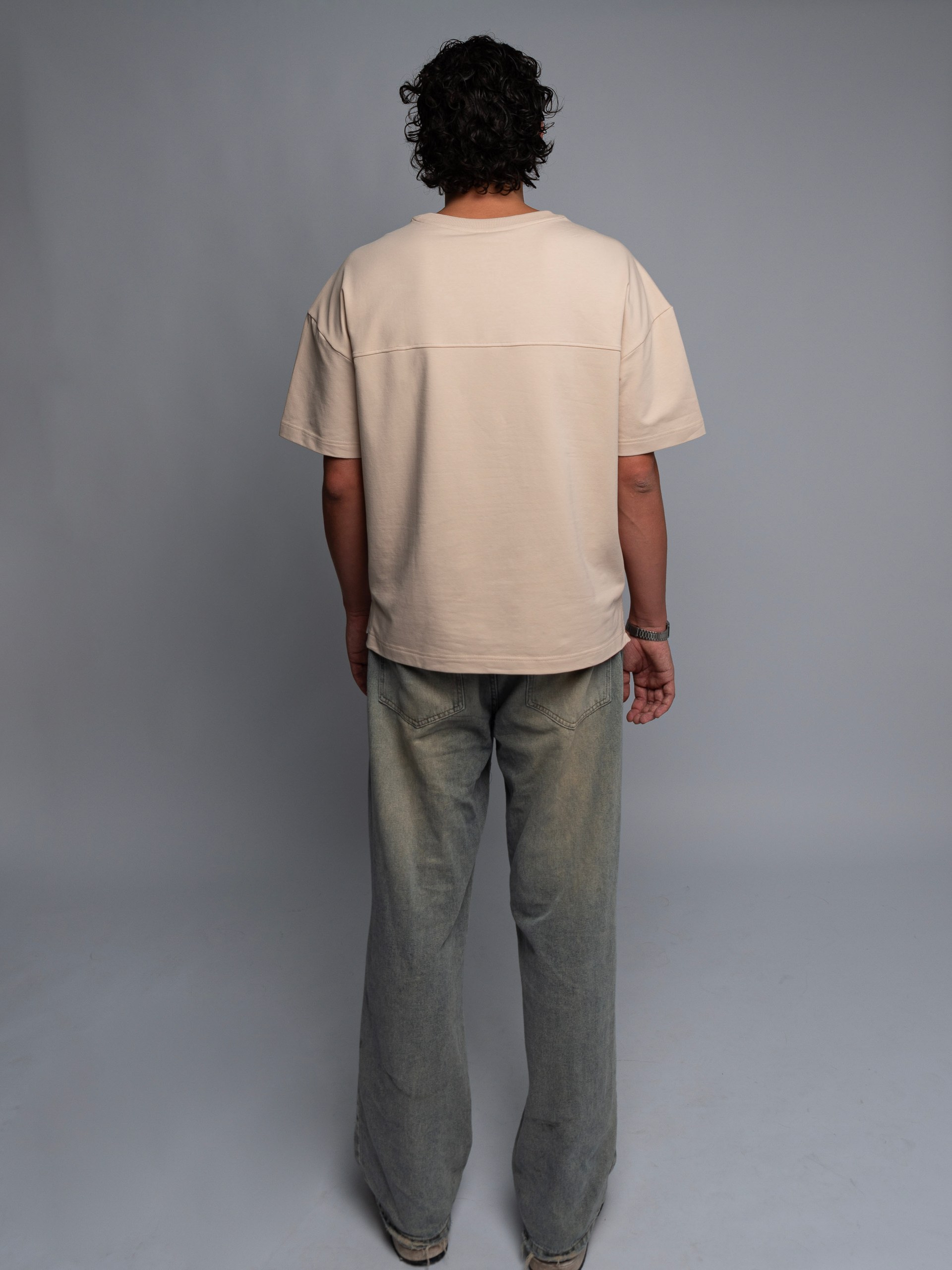 Футболка OVERSIZE BEIGE