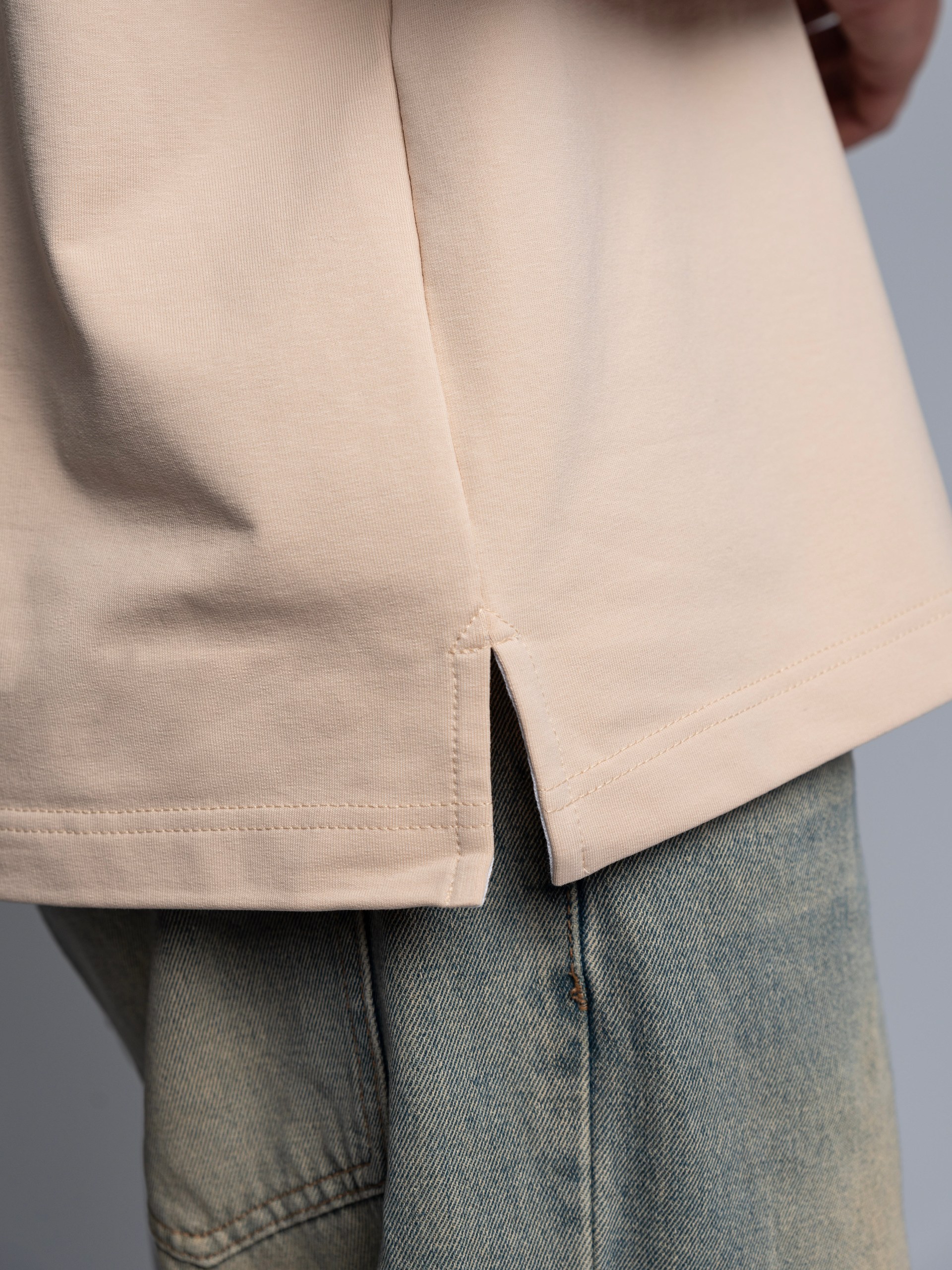 Футболка OVERSIZE BEIGE