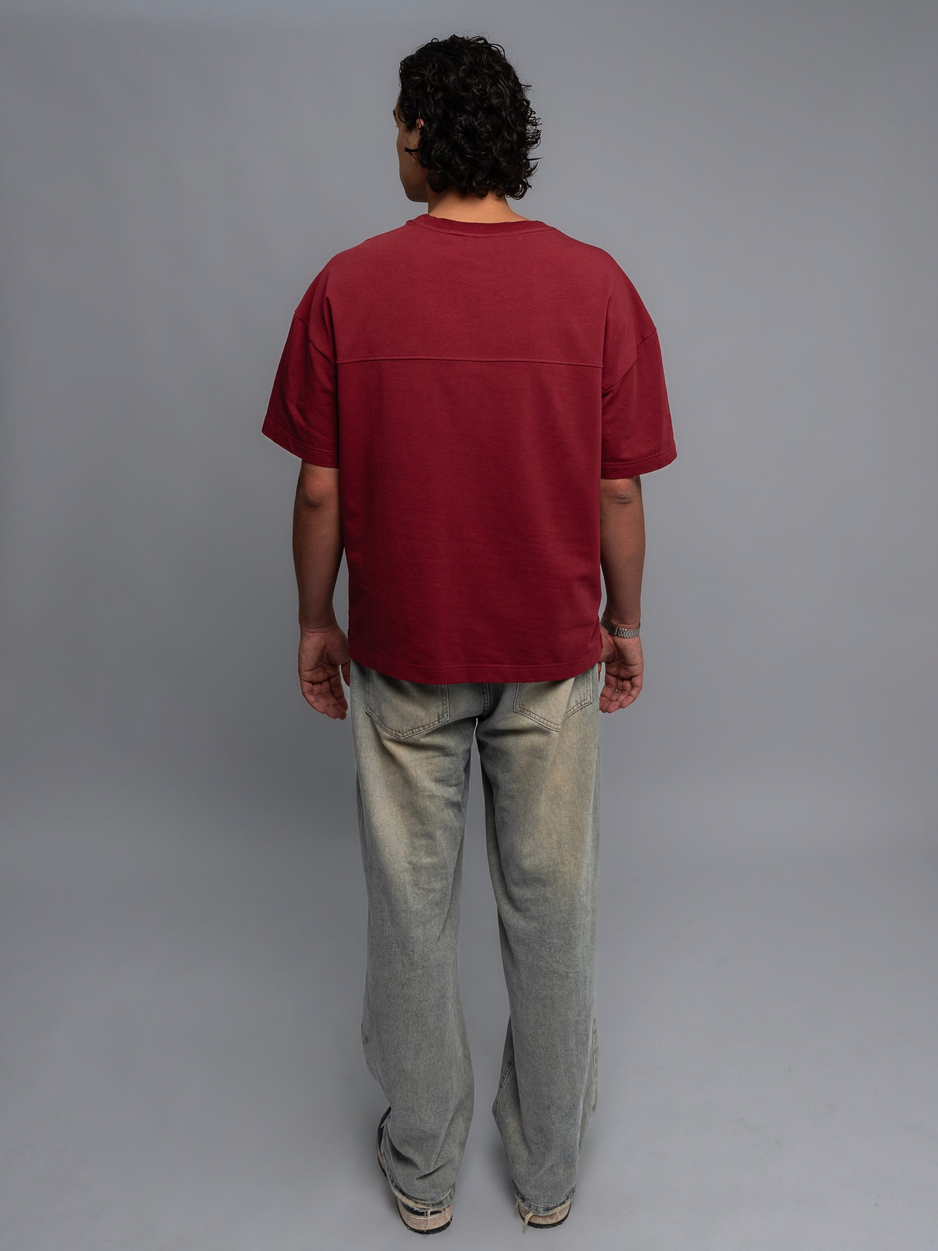 Футболка OVERSIZE BORDO