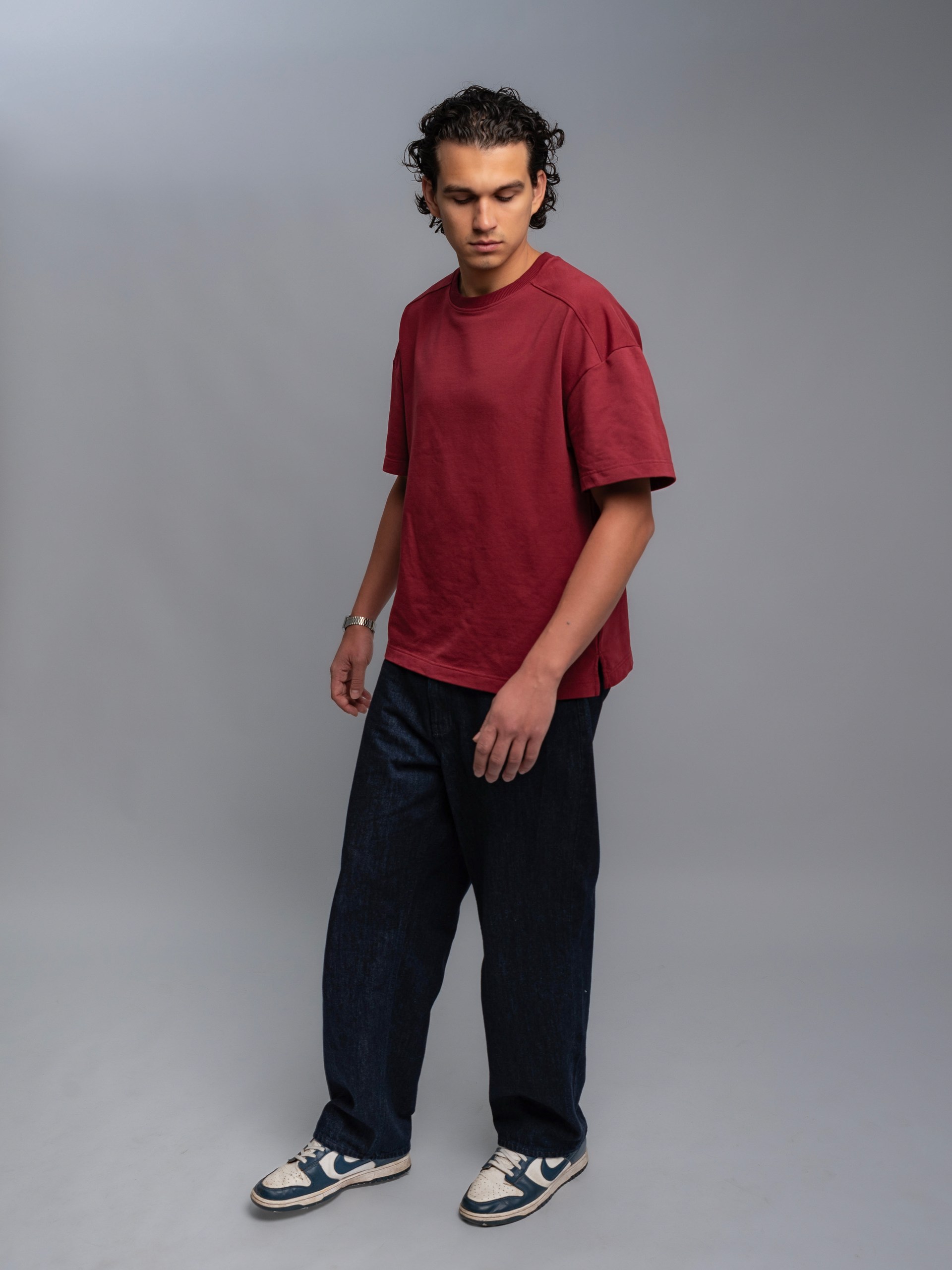 Футболка OVERSIZE BORDO