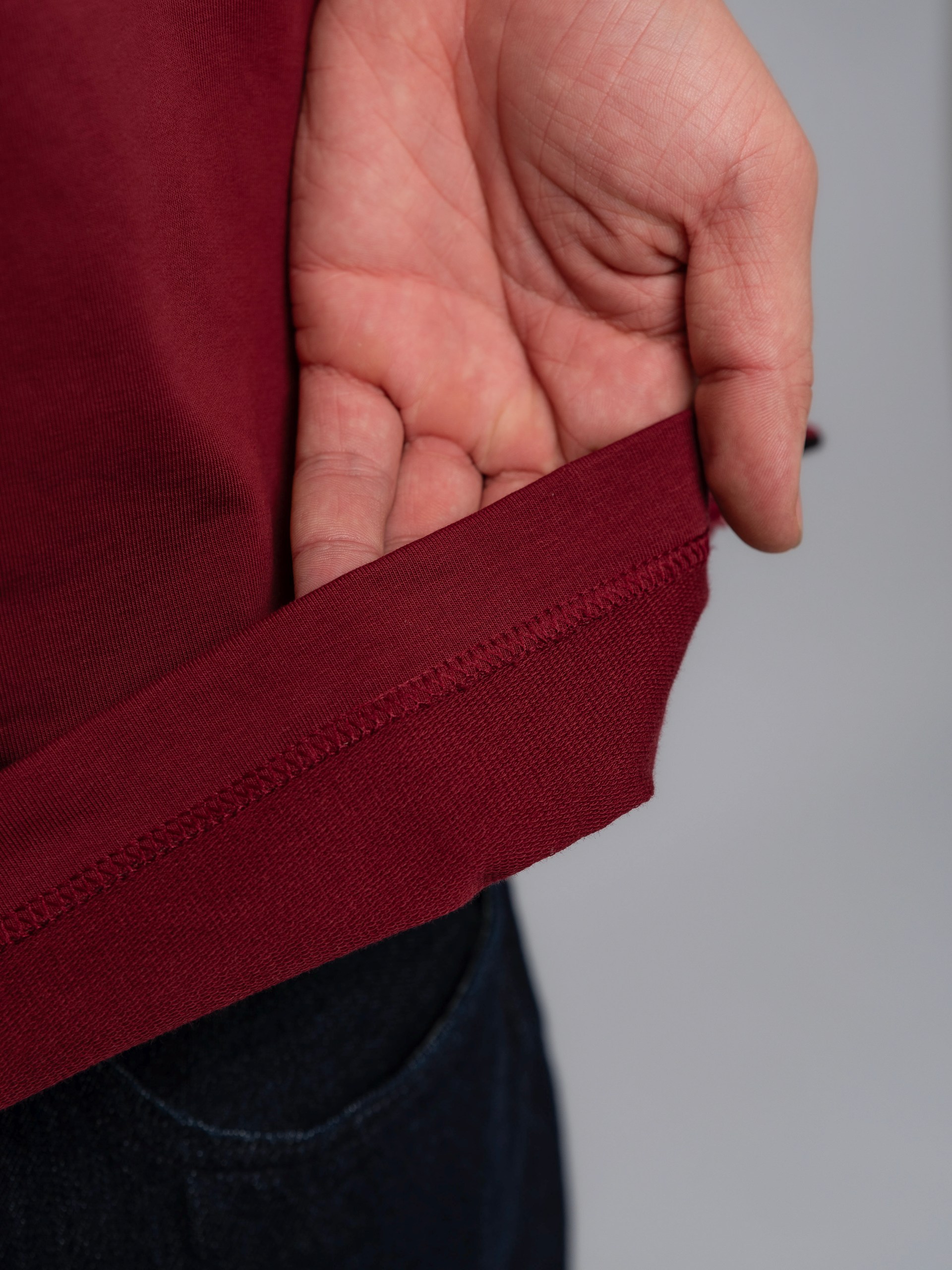 Футболка OVERSIZE BORDO