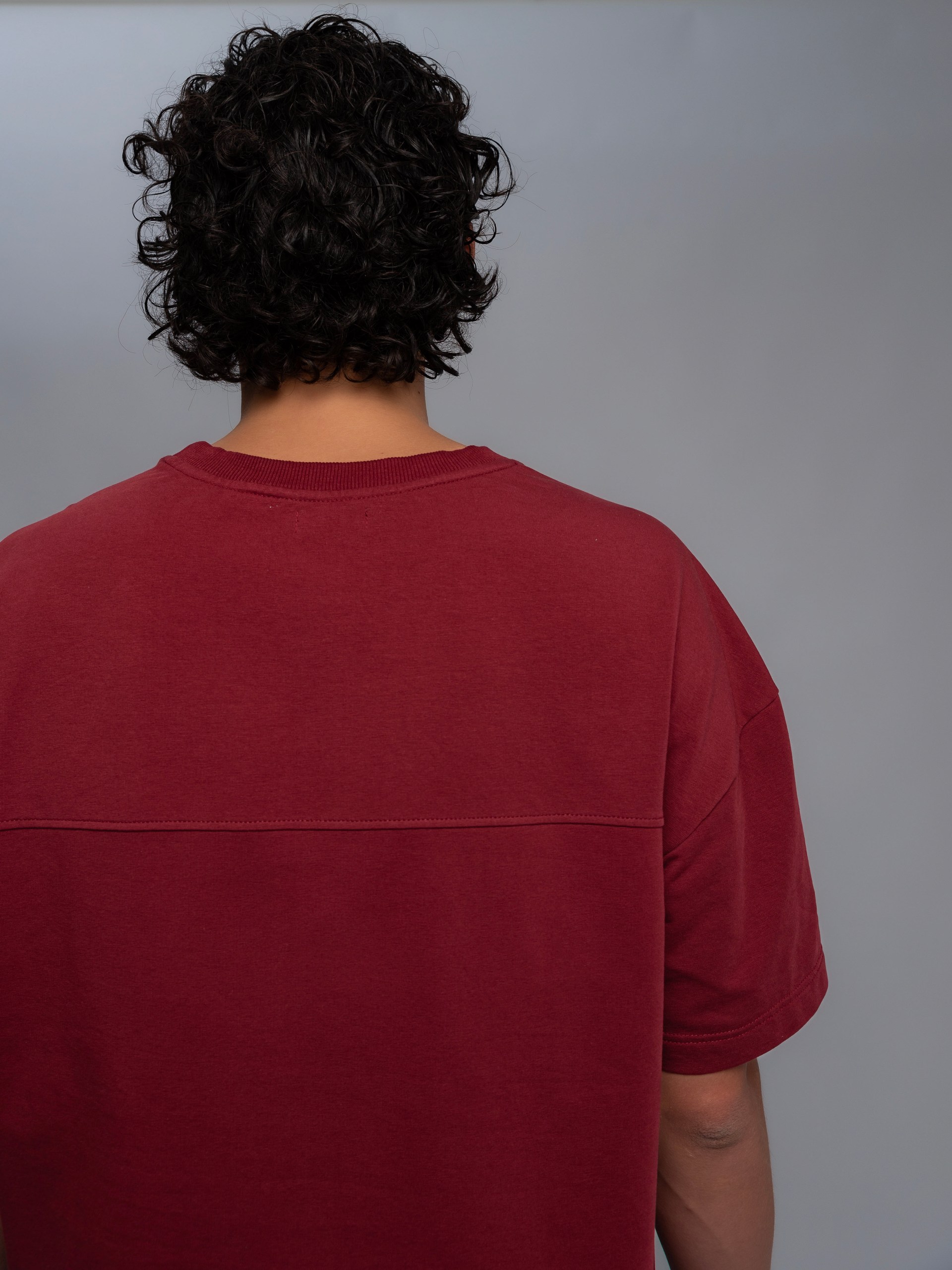 Футболка OVERSIZE BORDO