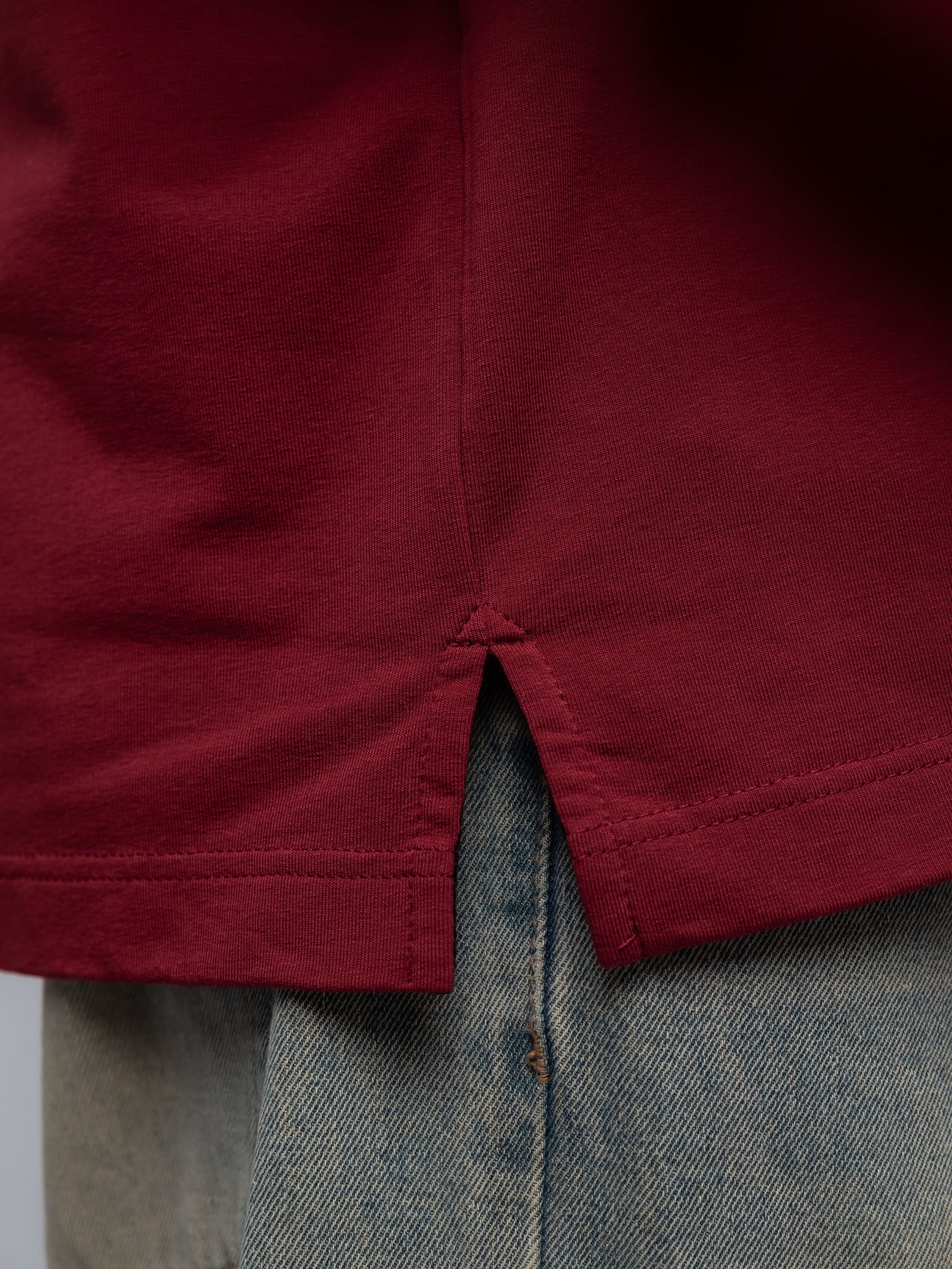 Футболка OVERSIZE BORDO